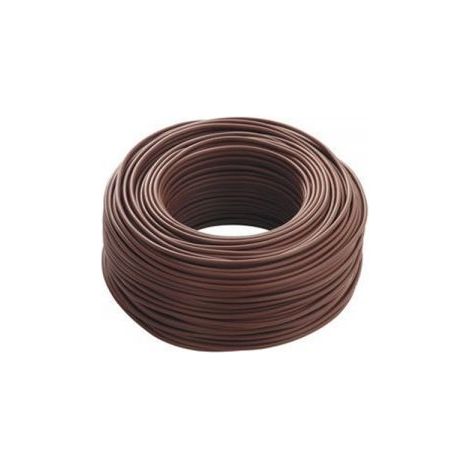 LTC Cavo elettrico FS18 sez. 3X2,5mmq MARRONE bobina 100 metri - FS183G2,5