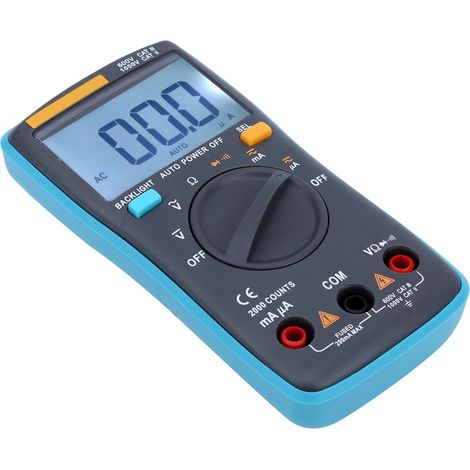 ZT-98 Hand-Digitalmultimeter AC/DC-Voltmeter Amperemeter Ohmmeter Spannungsmesser mit automatischer Bereichswahl (1/5)