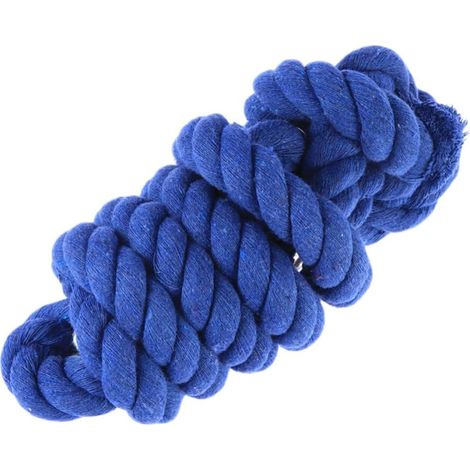 Corde en Coton pour Chevaux 2 M avec Crochet à Déclencheur Solide et Polyvalente pour Équitation (1/5)