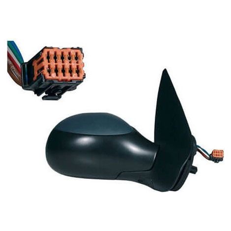 Rétroviseur électrique droit à peindre avec sonde Peugeot 206 2003-2009