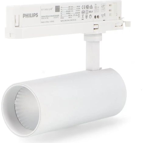 IluminaShop - Foco LED Philips Blanco 32W Trifasico para Carril  (5 Anos de Garantia)  Blanco Frio 6000K (1/4)
