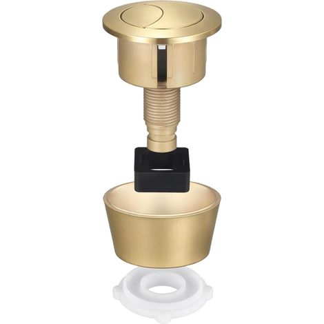 Lot de 2 boutons poussoirs de rechange, 40 mm, 50 mm (1/4)