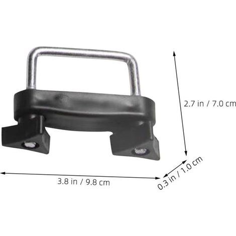 2pièces Fixations De Montage pour Barres De Toit Clips Universels pour Accessoires De Support De Bagages Automobile pour Transporter Vos Affaires Toute Sécurité (1/4)