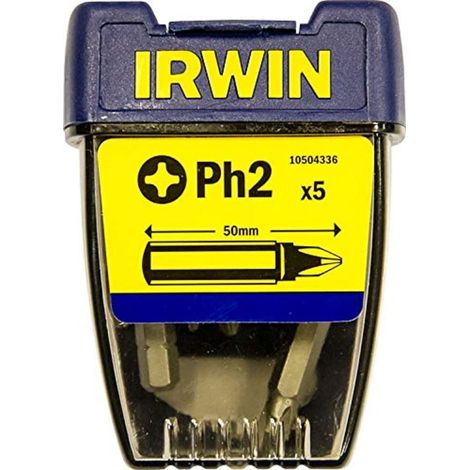 IRWIN KOŃCÓWKA PH2 x 50mm /5szt.