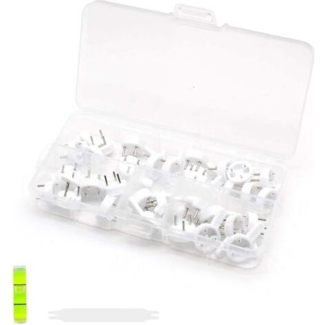 Fixation Cadre Sans Percer,  30 Pièces Accroche Murale Sans Percer, Crochet Tableau, Aucune Trace de Suspension, Convient pour Accrocher des Tableaux, Broderies, Photos de Mariage