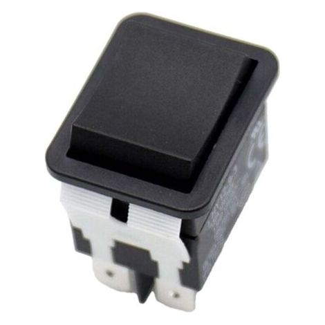 Interruptor de palanca industrial con 6 conexiones, 125 V / 250 V, botón eléctrico (1/4)