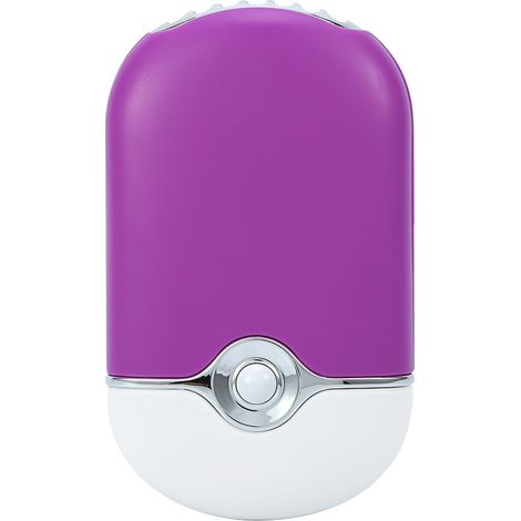 Mini ventilateur USB portable pour séchage rapide colle extension cils outil climatisation violet (1/5)