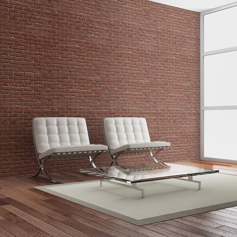 Papier Peint "Brick Simple Design" 193 x 250 cm (1/2)