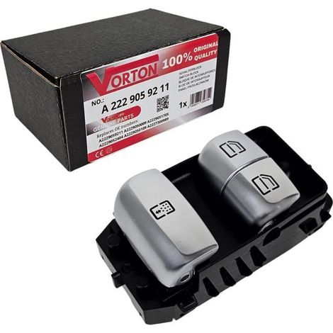 Left front door window and mirror control switch panel buttons MERCEDES S-Class W222 C217 S63 AMG