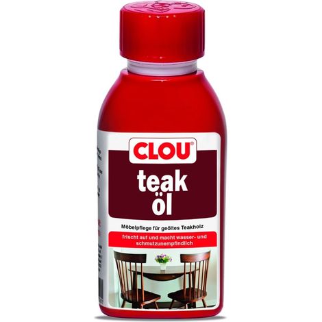 Clou Teaköl Möbelpflege 150 ml Holzöl