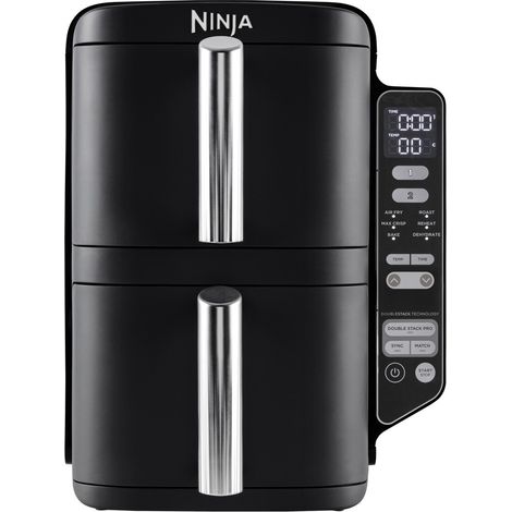 Ninja – Friteuse sans huile SL300EU – Double Stack 7,6 l – Capacité pour 6 personnes – Design compact pour cuisines étroites (1/6)