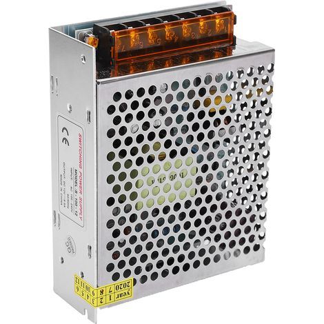DC12V Schaltnetzteil aus Aluminiumlegierung für LED-Lichtleisten, 3D-Drucker (S-100-12 (12V 8,5A 100W) AC100-240V) (1/5)