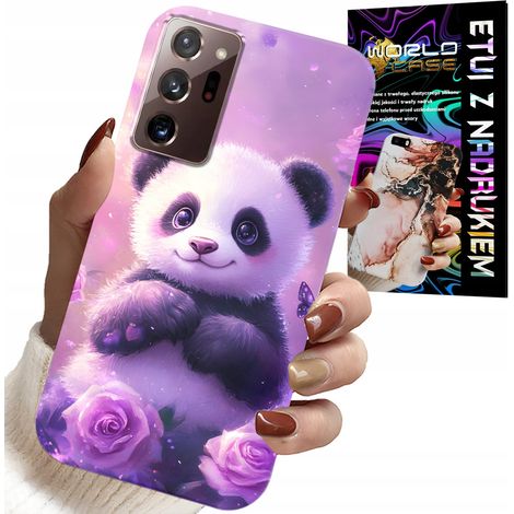 Hülle für Samsung Note 20 Ultra – niedliche Panda-Muster für Kinder + Folie (1/5)