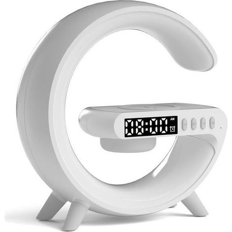 Lampada Da Tavolo Senza Fili Altoparlante Bluetooth Ricarica Wireless 4in1 G63