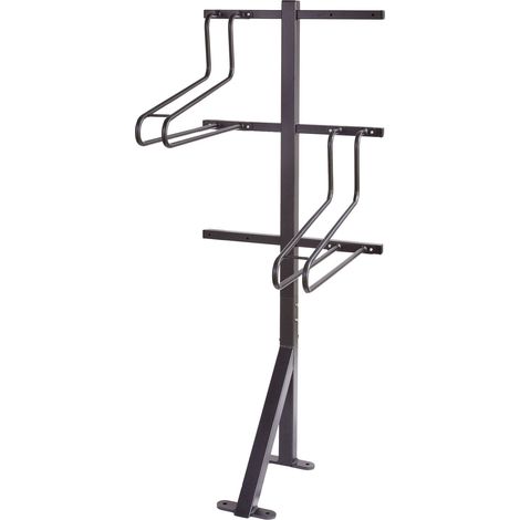 Mottez, Supports cycles, 2 emplacements, L 638 mm, noir (1/4)