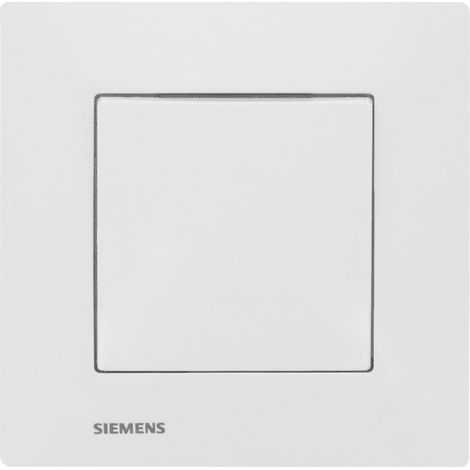 Siemens Delta Viva Interruptor blanco diseño contemporáneo