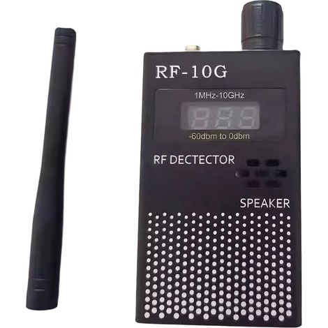 Détecteur de Signaux, Détecteur de Radiofréquence, Détecteur D'Insectes Portable, Détecteur de Caméra Cachée pour Hôtels, Voyages, Maison (1/5)