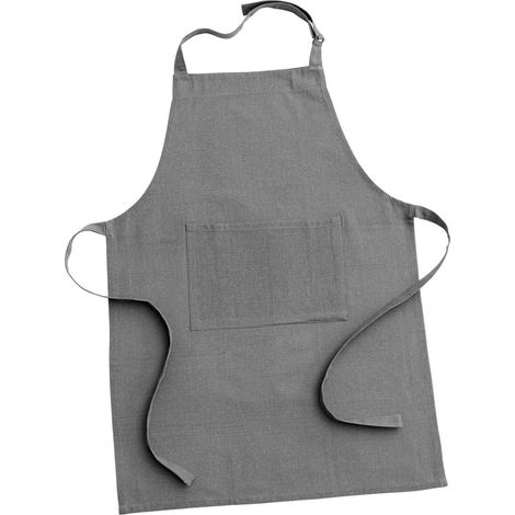 Tablier de Cuisine Avec Poche "Gourmet" 84cm Anthracite (1/3)