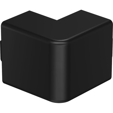 OBO Bettermann Couvercle d'angle extérieur 25x40 polychlorure de vinyle noir foncé RAL 9005, 6191774
