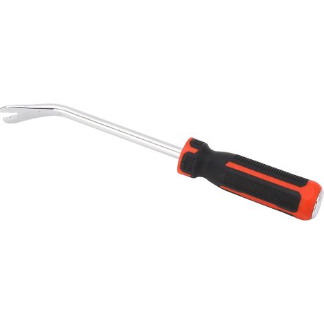 Outil de levier manuel portable avec tournevis et poignée de frappe pour retirer la serrure du panneau de porte de voiture (1/5)