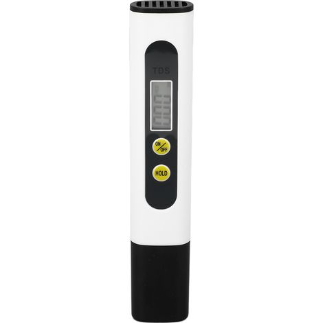 Testeur TDS Numérique Portable 0-9990ppm Haute Précision pour Eau Potable et Aquarium (1/5)