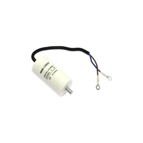 Motore di lavoro del condensatore 30uf 450vac Misure 45x95mm con cavi 12ag130 Ct30mf450v/cavi