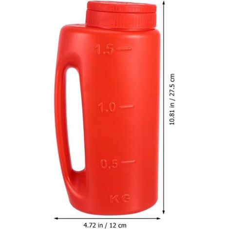 1 Distributeur manuel, couvercle réglable, plastique durable, pour jardin, déneigement (1/5)