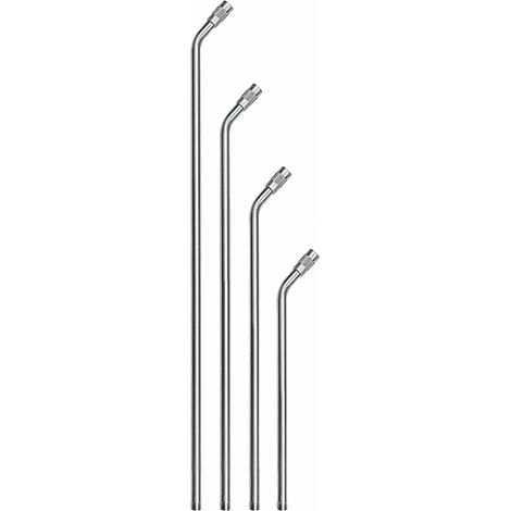Riegler Verlängerungsrohr ohne Düse, gebogen 600 mm, Aluminium (1/2)
