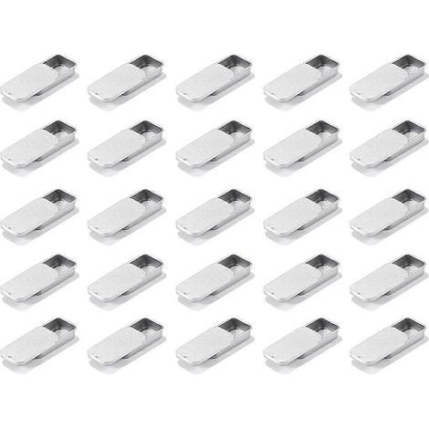 Contenants métalliques à couvercle coulissant, pour bougies, bijoux et loisirs créatifs, 50 x 25 x 10 mm (1/5)