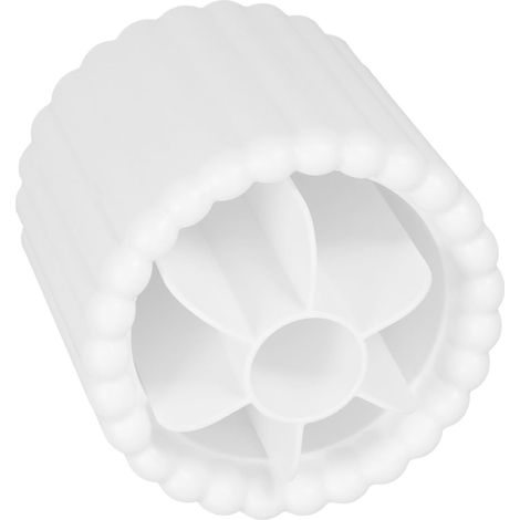 Boîte de rangement rotative pour pinceaux de maquillage avec porte-stylo, grande capacité, blanche, pour coiffeuse et salle de bain