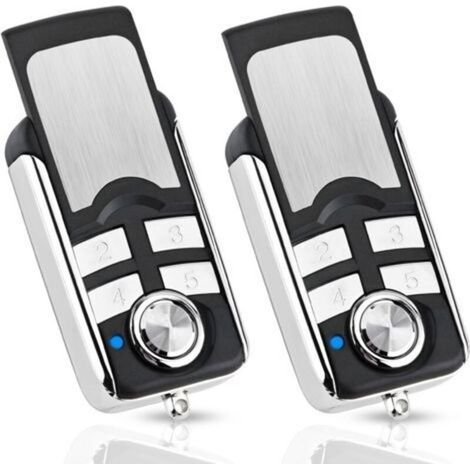 Telecommande Universelle Portail2 Pack Télécommande Émetteur Manuel Remplacement pour HORMANN HSE4-868-BS, HSE2-868-BS, HS4-868-BS, Compatible avec HORMANN BiSecur SupraMatic ProMatic Opérate (1/4)
