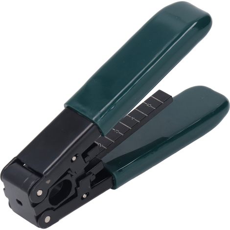 Glasfaser-Abisolierzange mit Schneidwerkzeug für PVC-Griff