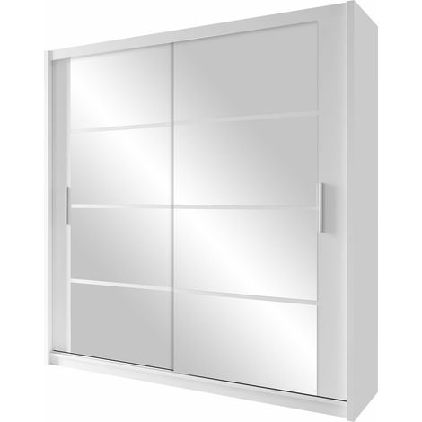 Armario Honolulu 235 , 215x160x61cm, Puertas de armario: Correderas, Número de estantes: 4