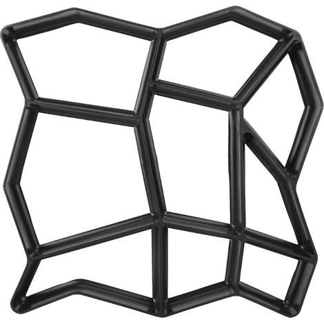 Moules pour dalles de trottoir, moules pour pavés de jardin en béton, pavés, moules pour pas japonais, moules pour pavés extérieurs en ciment (1/5)