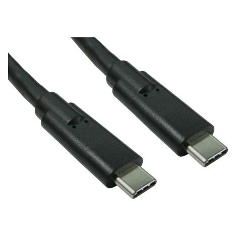 Câble USB RS PRO, USB C vers USB C, Noir, 1.5m ( Prix pour 1 )