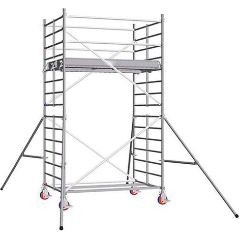 Torre mobile 1 piano - Altezza max. di lavoro 4.90m - 7225030