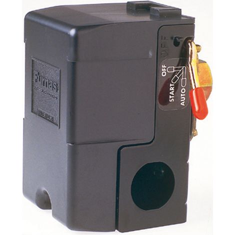 Jetly – Contacteur manométrique bipolaire 0-4,5 bar – Sécurité de manque d'eau – Raccordement 1/4'' F – Puissance 1,1 kW en Mono 230 V (1/2)