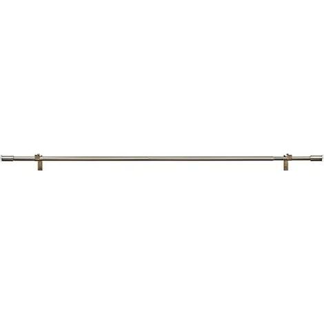 Emmebi Tende Asta Estensibile Air Kit Round Nichel Satinato 120-210cm