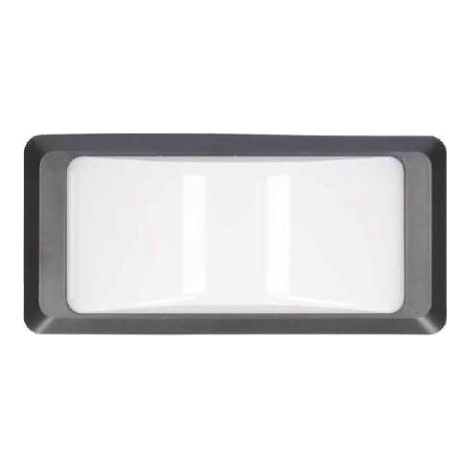 GSC 200205044  Anthe 12W 6500K IP65 LED Wandleuchte Anthrazitgrau