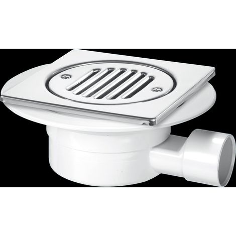 McAlpine VSG1T6SS Shower Gully Valve with Removable Grid (1/5)