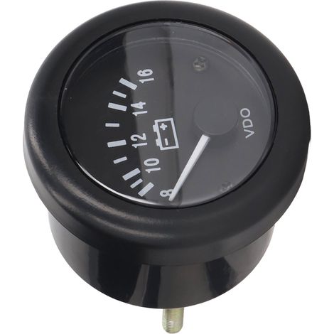 Voltmètre pour moteur diesel 2 pouces, générateur automobile, voltmètre, plage de mesure 8-16 V, 12 V (1/5)