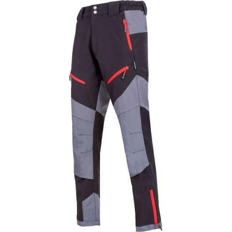 Pantaloni softshell neri e grigi, "S", CE, lahti