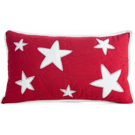 Funda de almohada navideña de 43 pulgadas, 30x50 cm, estrellas (1/4)
