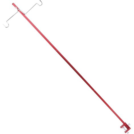 Support de lampe pliable en alliage d'aluminium multifonctionnel pour lanterne de camping avec double crochet pour extérieur (1/5)