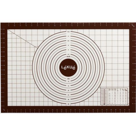 Backmatte lekue silikon schwarz 60x40 cm (1/2)