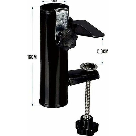 Support de fixation de parasol, adapté pour soutenir et fixer le cadre de parasol de jardin de balconnoir (1/3)