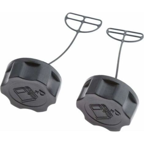 Bouchons de Réservoir de Carburant Bouchon d'Essence Carburant pour Tondeuse à Gazon,Débroussailleuse ,2pcs.. (1/5)