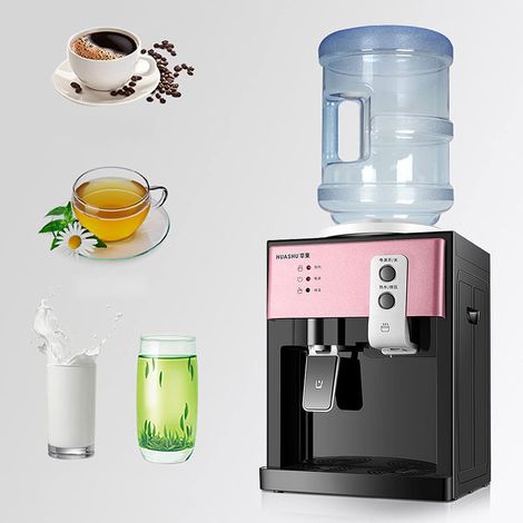 550W Distributeur d'eau électrique chaude et froide pour la maison 220 V Mini-distributeur de bureau Distributeur d'eau électrique Distributeur d'eau chaude et froide Refroidisseur d'eau Distributeur