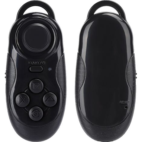 Télécommande Bluetooth Mini Manette pour Téléphone, VR et Jeux - Noir