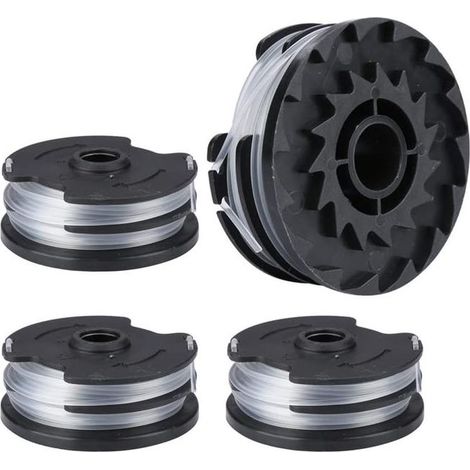 (4 pièces) Bobines de fil en nylon pour tondeuse LIDL Akku PRTA 20-Li C3 A1B2 PRT 550 A1 A3 PRT 300 A1 - Pièces de rechange - Marque (1/4)
